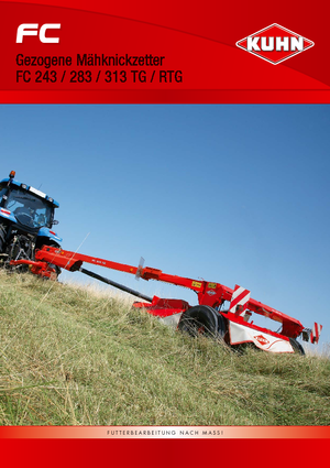 Kosiarki dyskowe zaczepiane z kondycjonerem Kuhn FC 313 RTG