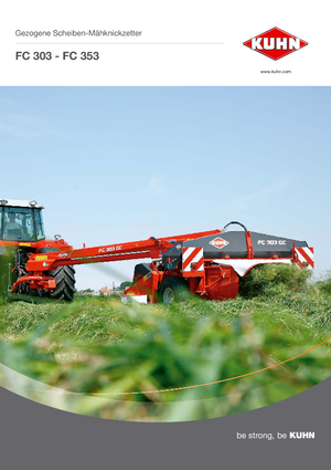 Kosiarki dyskowe zaczepiane z kondycjonerem Kuhn FC 303 GL