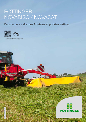 Kosiarka dyskowa z kondycjonerem mocowana z przodu Pöttinger NovaCat 351 Alpha Motion ED