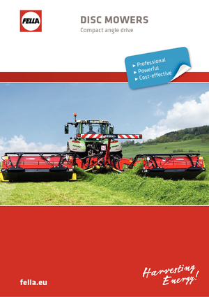 Kosiarka dyskowa z kondycjonerem mocowana z tyłu Fella SM 310 TL-KC