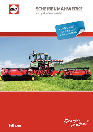 Kosiarka dyskowa z kondycjonerem mocowana z tyłu Fella SM 320 KC