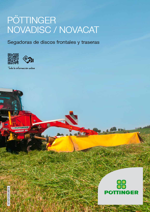 Kosiarka dyskowa bez kondycjonera mocowana z tyłu Pöttinger NovaCat 402