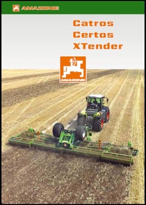 Brona talerzowo-zębowa Amazone Catros XL 3003 