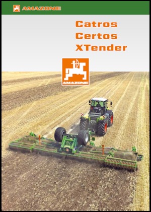 Brona talerzowo-zębowa Amazone Catros XL 3003 