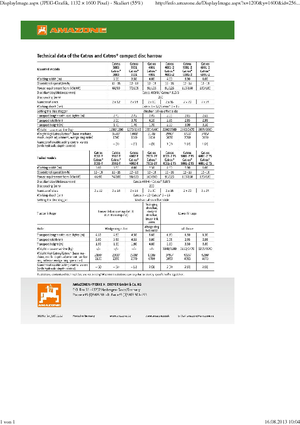 Brona talerzowo-zębowa Amazone Catros* 6001-2 RW
