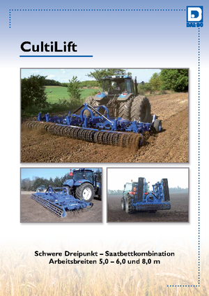 Brona talerzowo-zębowa DAL-BO CultiLift 800