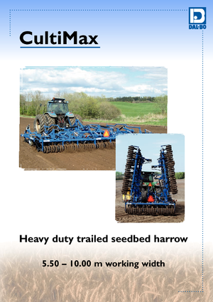 Brona talerzowo-zębowa DAL-BO CultiMax 550