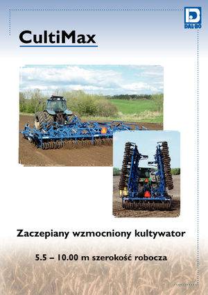 Brona talerzowo-zębowa DAL-BO CultiMax 550