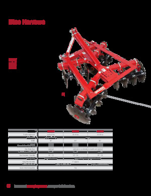 Brona talerzowo-zębowa Massey Ferguson DHS80