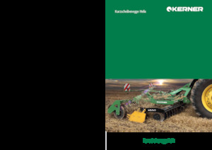 Brona talerzowo-zębowa Kerner Helix H 550