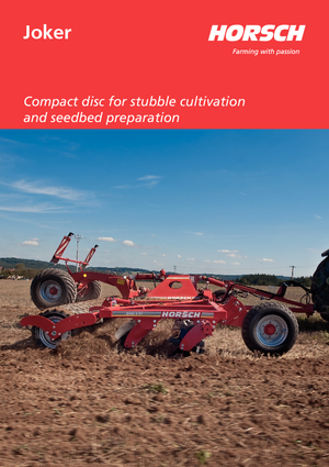 Brona talerzowo-zębowa Horsch Joker 10 RT