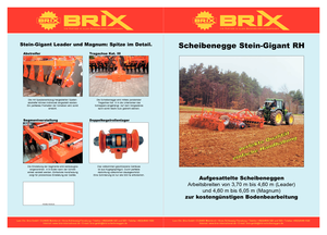 Brona talerzowo-zębowa Brix Magnum 510