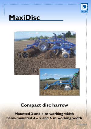 Brona talerzowo-zębowa DAL-BO MaxiDisc 400