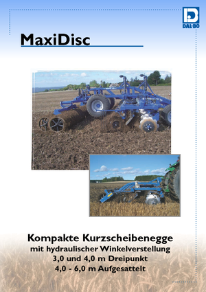 Brona talerzowo-zębowa DAL-BO MaxiDisc 400