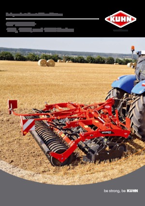 Brona talerzowo-zębowa Kuhn Optimer 4003