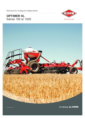 Brona talerzowo-zębowa Kuhn Optimer XL 350