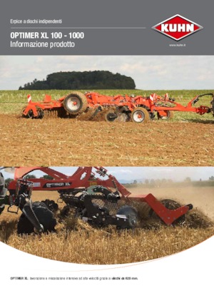 Brona talerzowo-zębowa Kuhn Optimer XL 400