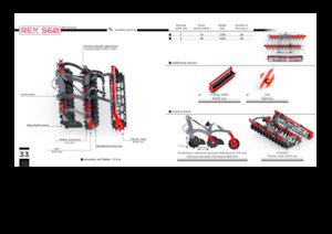 Brona talerzowo-zębowa Expom® Rex 560