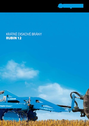 Brona talerzowo-zębowa Lemken Rubin 12/500 KUA