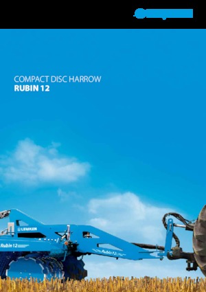 Brona talerzowo-zębowa Lemken Rubin 12/500 KUA