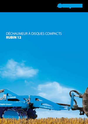 Brona talerzowo-zębowa Lemken Rubin 12/500 KUA