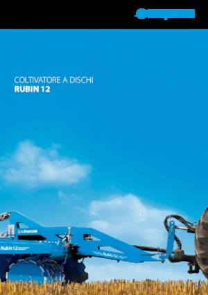 Brona talerzowo-zębowa Lemken Rubin 12/500 KUA