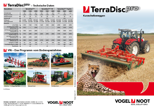 Brona talerzowo-zębowa Vogel & Noot TerraDisc 500 Hydro