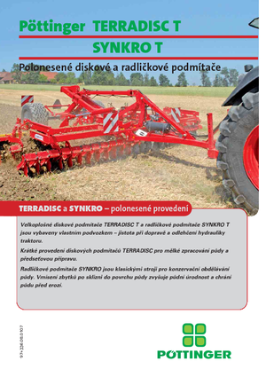 Brona talerzowo-zębowa Pöttinger Terradisc  5000 T