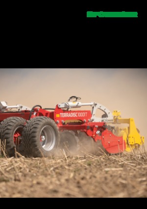 Brona talerzowo-zębowa Pöttinger Terradisc 8001 T