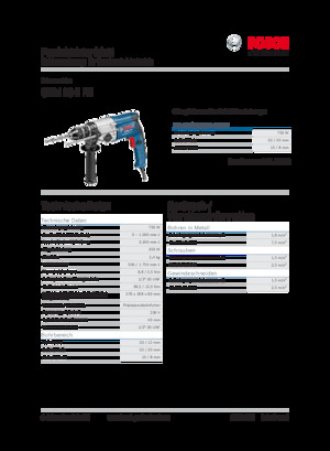 Wiertarko-wkrętarki i wkrętarki Bosch GBM 13-2 RE