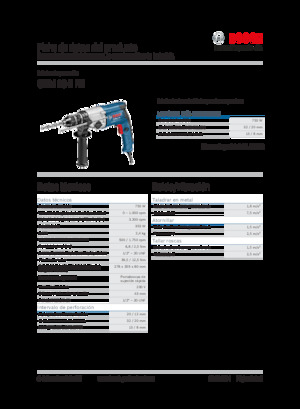 Wiertarko-wkrętarki i wkrętarki Bosch GBM 13-2 RE
