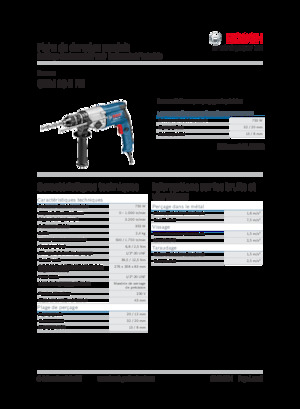Wiertarko-wkrętarki i wkrętarki Bosch GBM 13-2 RE