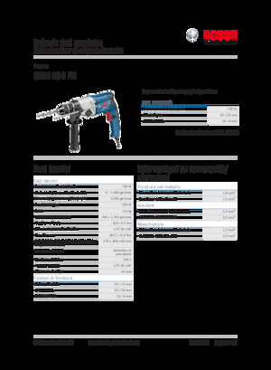 Wiertarko-wkrętarki i wkrętarki Bosch GBM 13-2 RE
