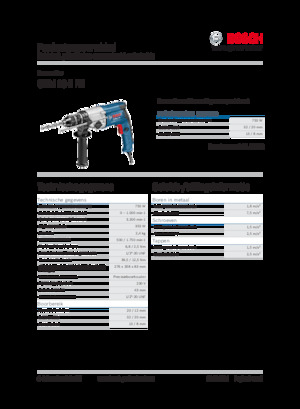 Wiertarko-wkrętarki i wkrętarki Bosch GBM 13-2 RE