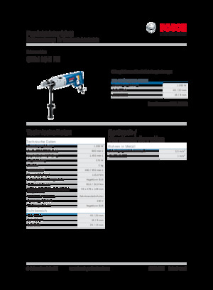 Wiertarko-wkrętarki i wkrętarki Bosch GBM 16-2 RE