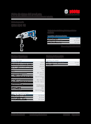 Wiertarko-wkrętarki i wkrętarki Bosch GBM 16-2 RE