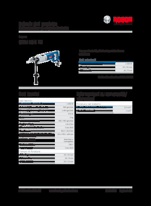 Wiertarko-wkrętarki i wkrętarki Bosch GBM 16-2 RE
