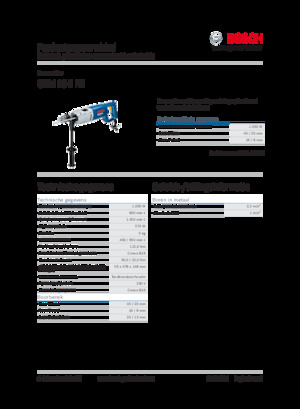 Wiertarko-wkrętarki i wkrętarki Bosch GBM 16-2 RE