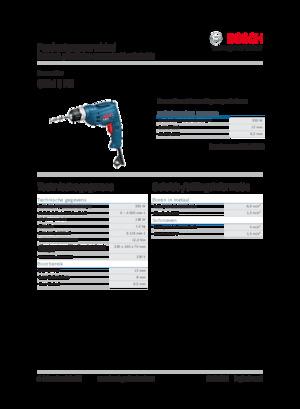 Wiertarko-wkrętarki i wkrętarki Bosch GBM 6 RE
