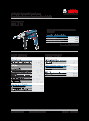 Wiertarko-wkrętarki i wkrętarki Bosch GSB 13 RE