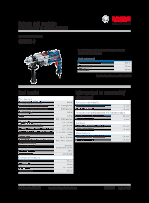 Wiertarko-wkrętarki i wkrętarki Bosch GSB 20-2