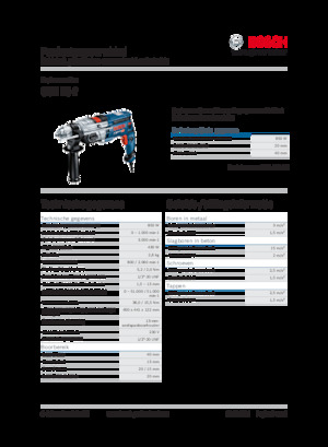 Wiertarko-wkrętarki i wkrętarki Bosch GSB 20-2