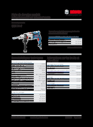 Wiertarko-wkrętarki i wkrętarki Bosch GSB 24-2