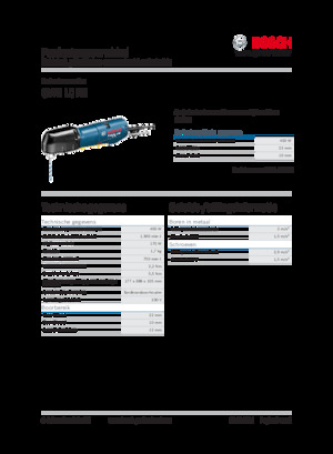 Wiertarko-wkrętarki i wkrętarki Bosch GWB 10 RE