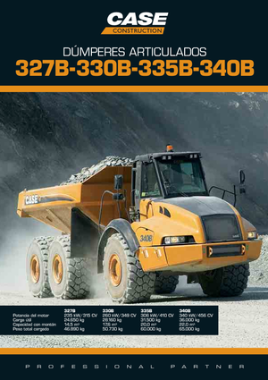 Wozidła przegubowe Case 340B