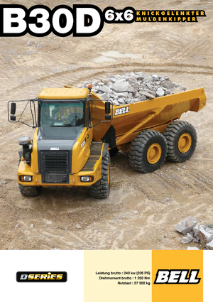 Wozidła przegubowe Bell B 30 D