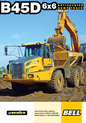 Wozidła przegubowe Bell B 45 D