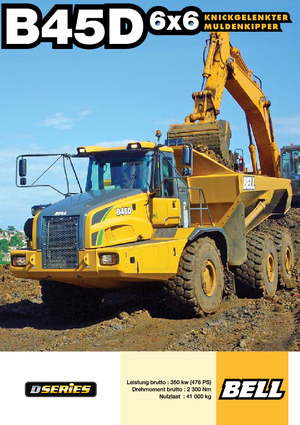 Wozidła przegubowe Bell B 45 D