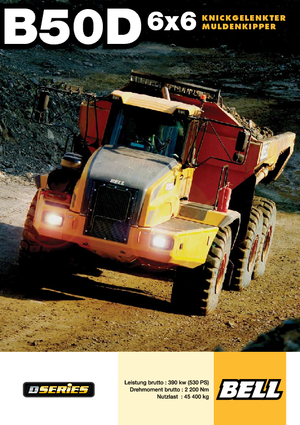 Wozidła przegubowe Bell B 50 D