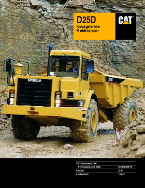 Wozidła przegubowe Caterpillar D 25 D